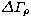$\Delta\Gamma_{\rho}$