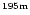 $^{195{\rm {m}}}$