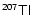 \ensuremath{\mathsf{^{207}Tl}}