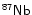 \ensuremath{\mathsf{^{87}Nb}}