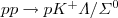 $pp \rightarrow p K^ + \Lambda/\Sigma^0$