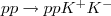 $pp \rightarrow pp K^ + K^-$