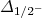 $\Delta_{1/2^-}$