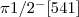 $\pi 1/2^- [541]$