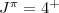 $J^\pi = 4^{ + }$