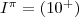 $I^\pi = (10^ + )$
