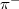 $ \pi^{{-}}_{}$
