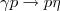 $ \gamma p\rightarrow p\eta$