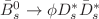 $\bar{B}^{0}_{s} \rightarrow \phi D_{s}^{\ast} \bar{D}_{s}^{\ast}$