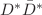 $ D^{\ast} \bar{D}^{\ast}$