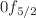 $0f_{5/2}$