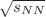 $\sqrt{s_{NN}}$