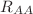 $R_{AA}$