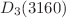 $ D_3 (3160)$