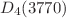 $ D_4 (3770)$