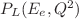 $ P_L(E_{e},Q^{2})$