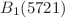 $B_{1} (5721)$
