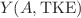$Y(A,\mathrm{TKE})$