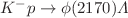 $ K^{-}p\rightarrow\phi (2170)\Lambda$