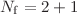 $ N_{\mathrm{f}} = 2+1$