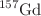 $$^{{157}}\hbox {Gd}$$