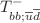 $$T_{bb;\overline{u}\overline{d }}^{-}$$