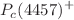 $$P_c(4457)^+$$
