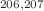 $$^{{206,207}}$$