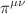 $$\pi ^{\mu \nu }$$