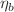 $$\eta _{b}$$