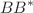 $$BB^{*}$$