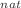 $$^{nat}$$