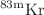$$^{83\textrm{m}}\mathrm {{Kr}}$$