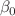 $$\beta _{0}$$