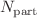 $$N_{\textrm{part}}$$