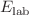 $$E_\textrm{lab}$$