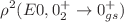 $$\rho ^2(E0, 0^+_2 \rightarrow 0^+_{gs})$$