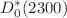 $$D^*_0(2300)$$