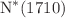 $${\textrm{N}^{*}(1710)}$$