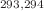$$ ^{293, 294} $$