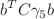 $$b^{T}C\gamma _{5}b$$