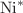 $$\hbox {Ni}^{*}$$