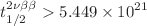$$t_{1/2}^{2\nu \beta \beta }>5.449\times 10^{21}$$
