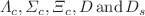 $$\Lambda _c, \Sigma _c, \Xi _c, D\, \textrm{and}\, D_s$$